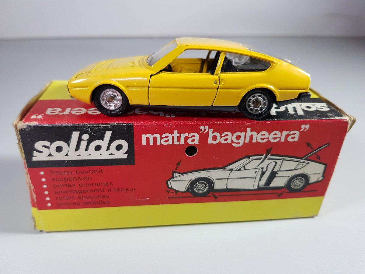 Pilen SB 1/43 – Matra Simca Bagheera Jaune – Occasion Sans Boîte
