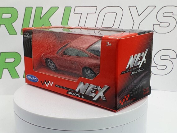 Porsche 911 (991) Carrera S Rouge - 1/18 Welly - Miniature De Collection