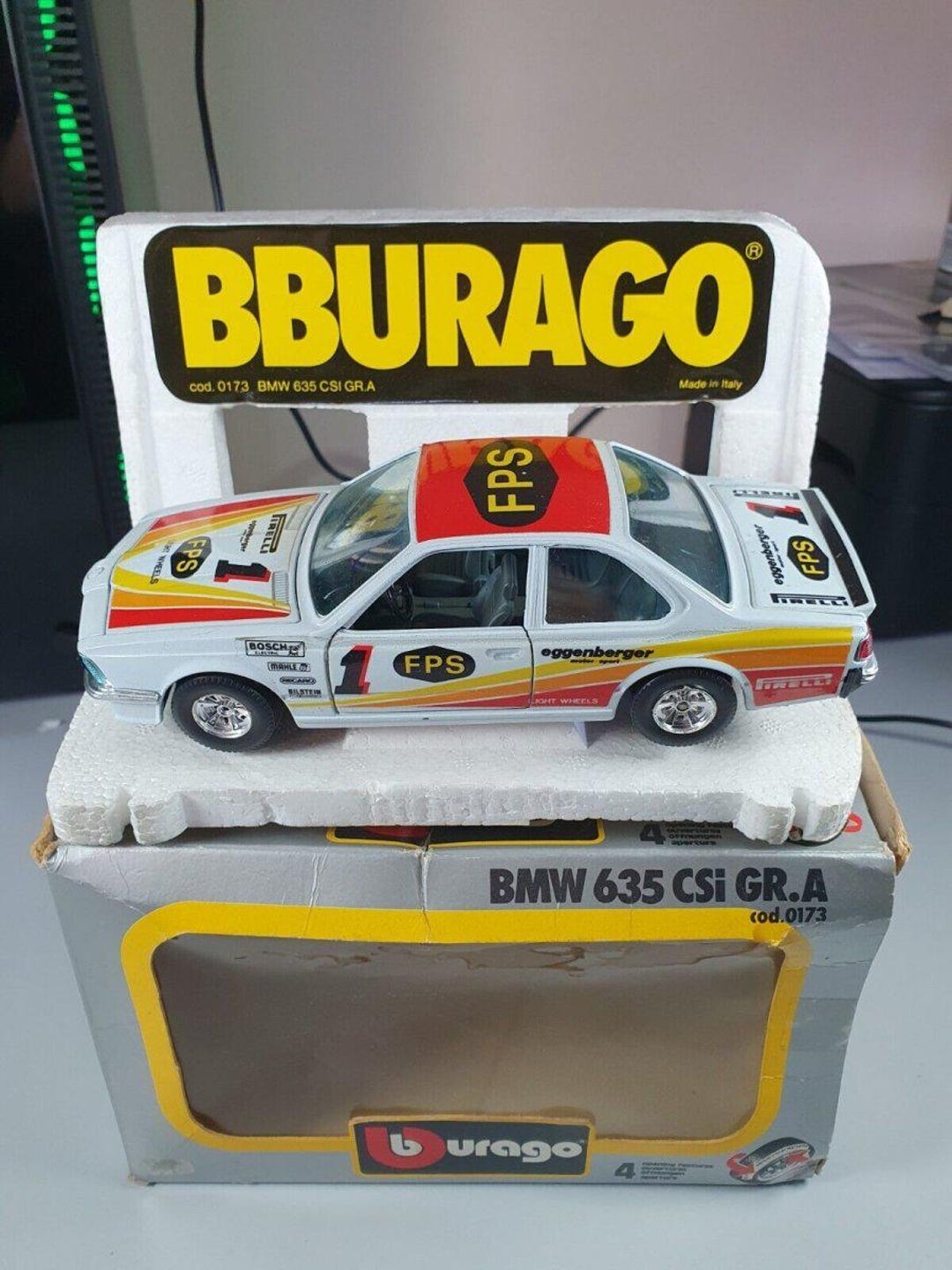 BMW 635 CSI GR.A N0173 Burago 1/26 Con Scatola - Etsy