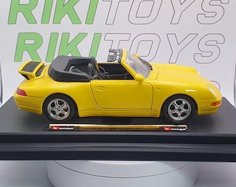 Porsche 911 993 Carrera 1993 Rouge, Burago 1/18 – Miniature Collection
