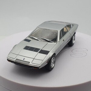Miniature IXO 1/43 Maserati Khamsin Bleue 1972 - Occasion Boîte