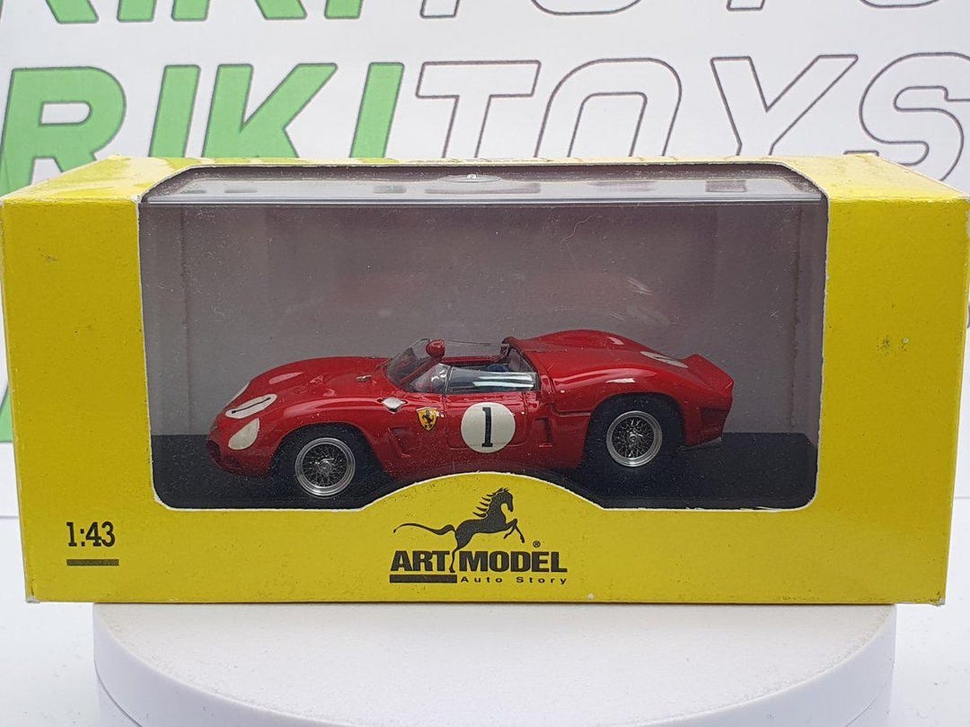 ART MODEL FERRARI DINO SP 赤 1:43 Ferrari Dino 246 SP Art Model 1/43 Red 1962 - Etsy