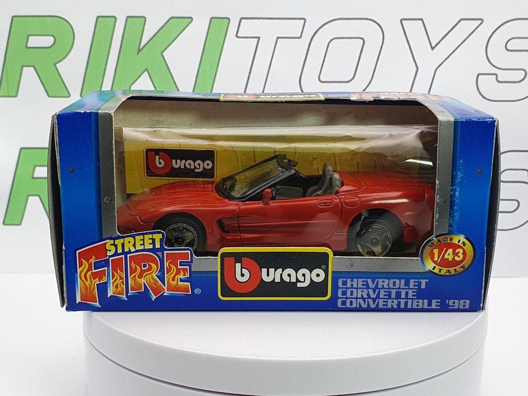 シボレー コルベット コンバーチブル (1998) ブラーゴ 1/43 - Etsy 日本