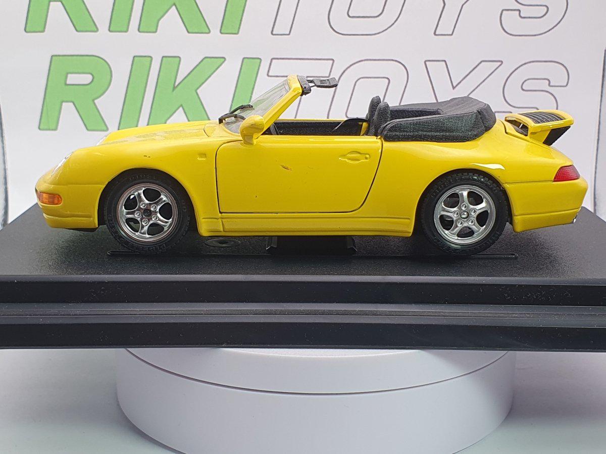 B Burago Porsche 911 type 996 grise Mint
