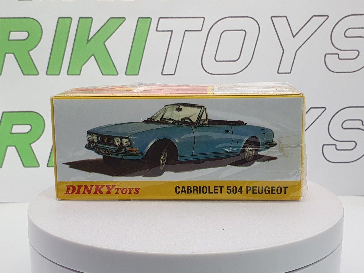Dinky Toys France N°1423 - Cabriolet Peugeot 504 - Dans Sa Boîte D'origine