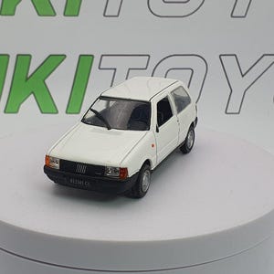 Fiat Uno 45 Norev 1/43 White 1983