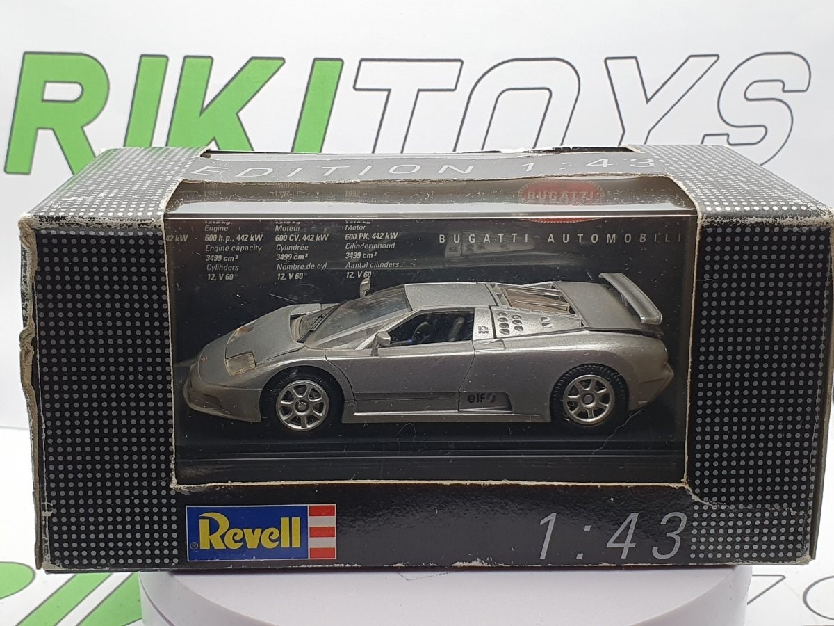 Maquette Revell 1/43 - Bugatti EB 110 Bleue - Modèle De Collection (sans Boîte)
