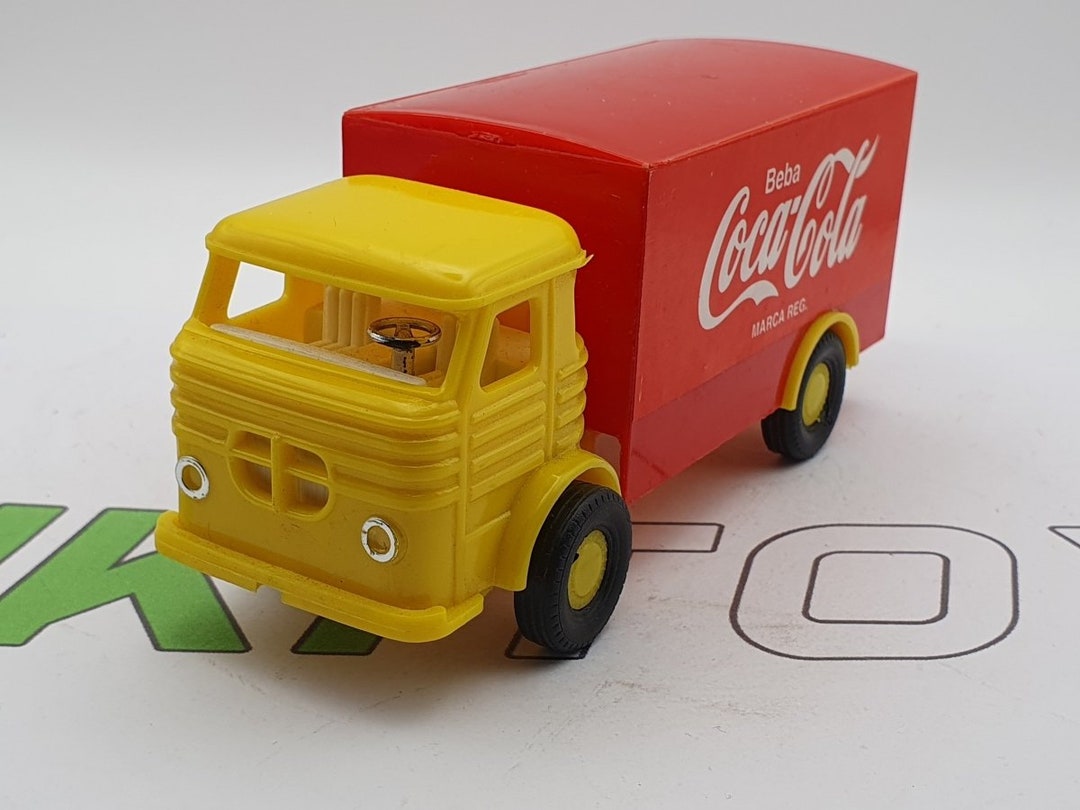 Camion Conteneur Pegaso Comet Coca-Cola - Boîte à Bonbons Années 70 - 1/43 - Occasion
