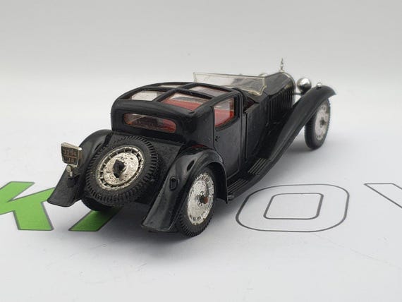 Modèle Réduit Solido Bugatti 41 Royale 1930 - Échelle 1/43 - Métal - Occasion (pare-brise Manquant)