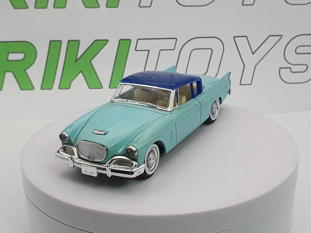 Studebaker Silver Hawk Solid 1/43 Turquoise 1957 - Etsy
