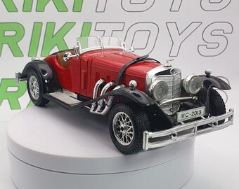 Mercedes Benz SSK Burago 1/24 Red 1928 - Etsy