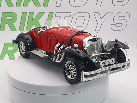 Mercedes Benz SSK Burago 1/24 Red 1928 - Etsy