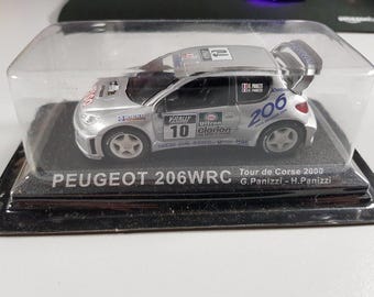 Peugeot 206 WRC Tour De Corse 2000 Newsstand 1/43 With Box