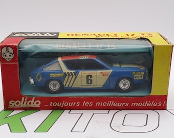 Solido - 1:43 - Renault 17 TS Rallye du Maroc #6 - Fabriqué