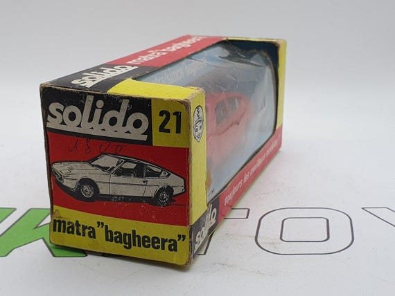 TALBOT MATRA BAGHEERA 1973 Jaune NOREV 1:43 boite carton de referen