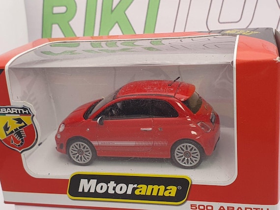 Fiat Abarth 500 Motorama 1/43 Red 2008 - Etsy