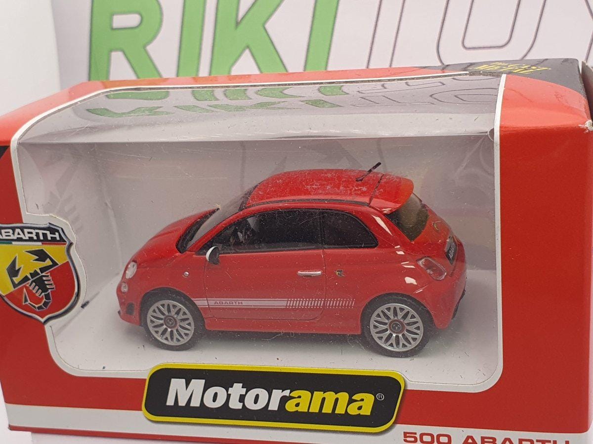 Fiat Abarth 500 Motorama 1/43 Red 2008 - Etsy