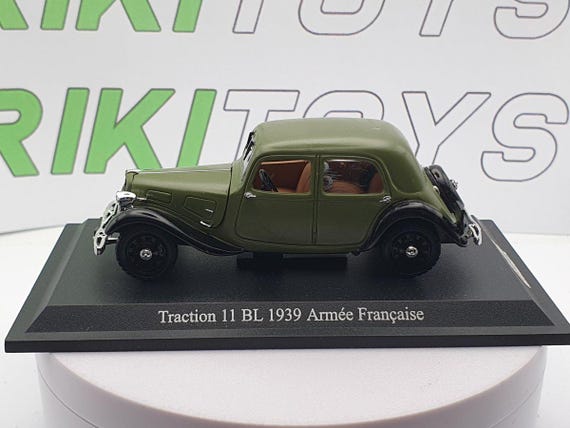 Citroen Traction Avant BL Armée (1939) Atlas 1/43 Green - Etsy