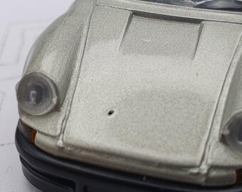 Cadre Photo Voiture Porsche 911 TARGA - 3 Photos - Bois - Échelle 1/43