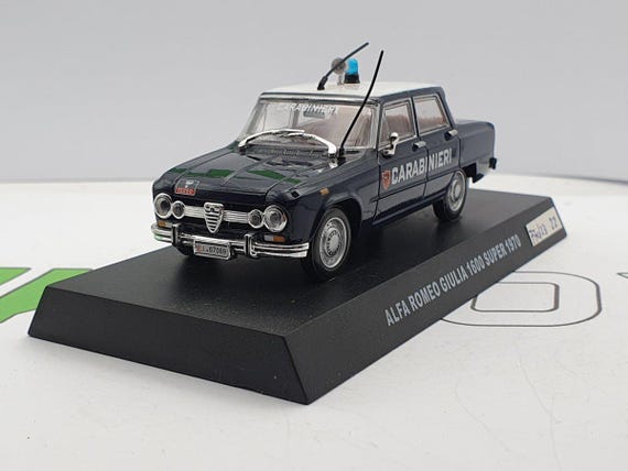 Alfa Romeo Giulia 1600 Super Carabinieri 1970 Newsstand 1/43