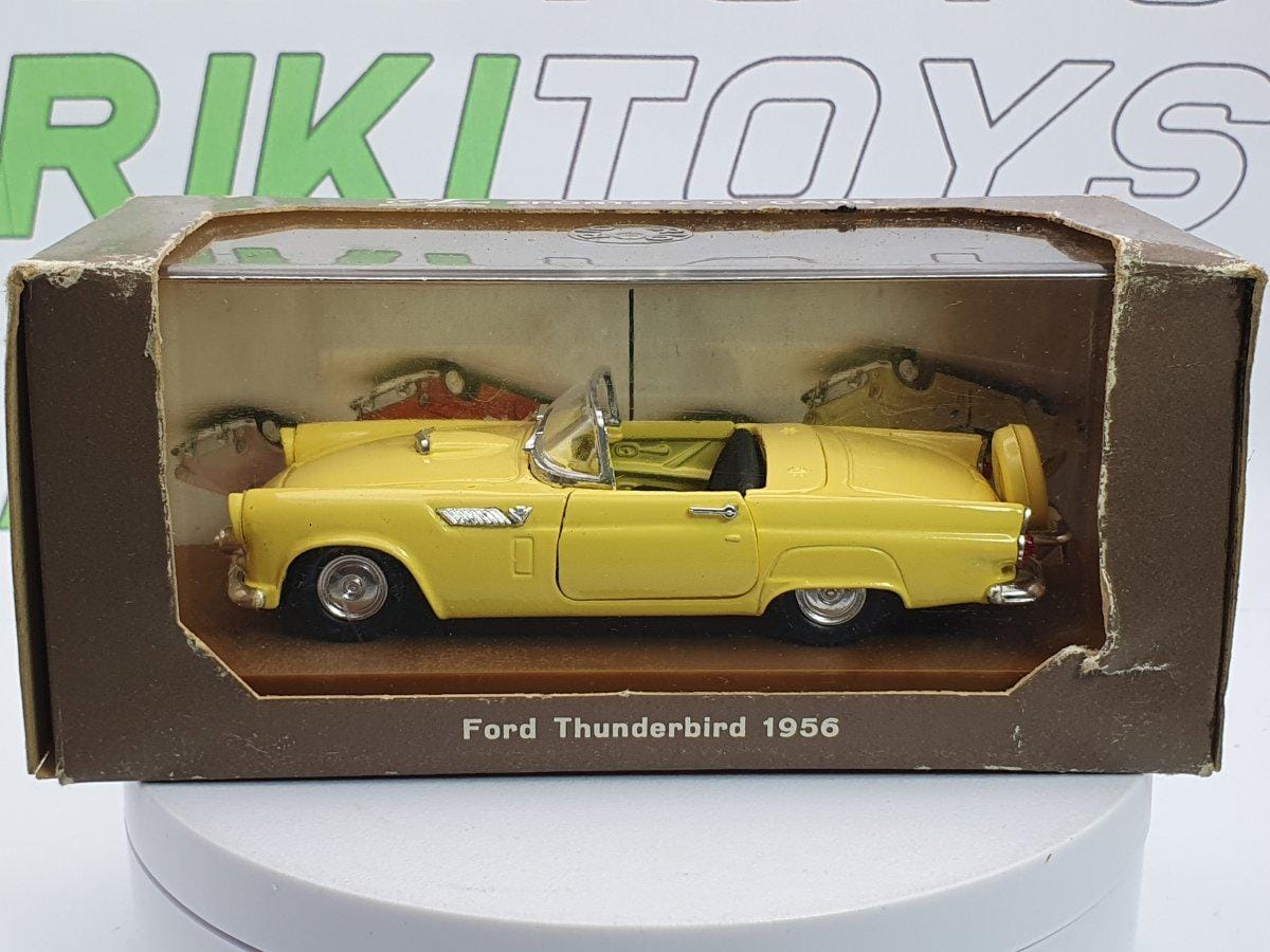 Miniature Ford Thunderbird 1955 Jaune Minichamps 1/43 – Édition Limitée 1/1200