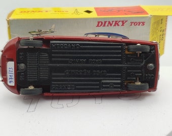 Dinky Toys N°24C – Citroën DS19 1/43, Repeinte En Crème, Avec Boîte D'origine