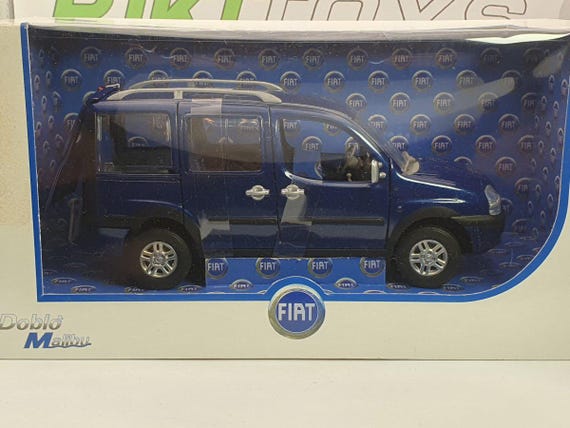 Fiat Doblò Malibu Norev 1/24 Blue Met. - Etsy