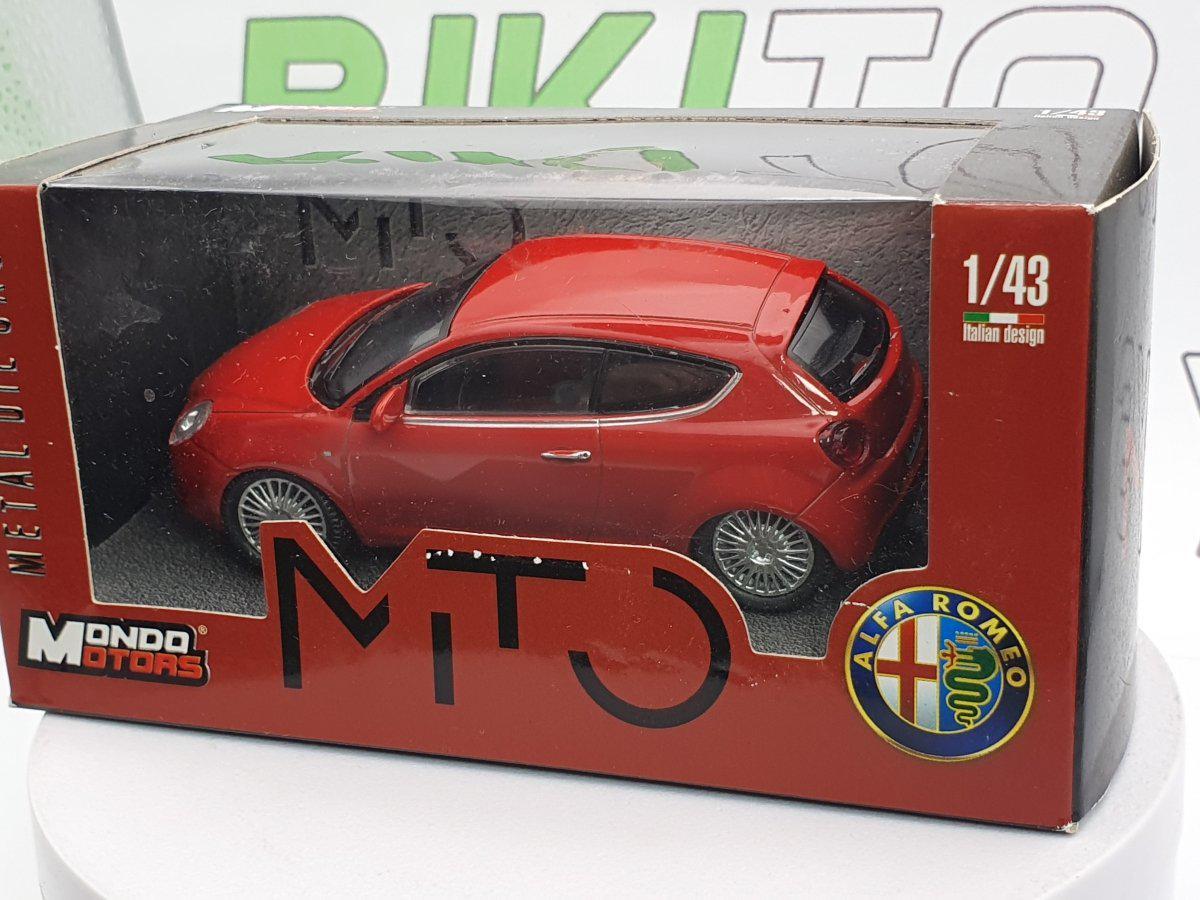 アルファロメオ ミト モンドモーターズ 1/43 レッド 2008 - Etsy 日本