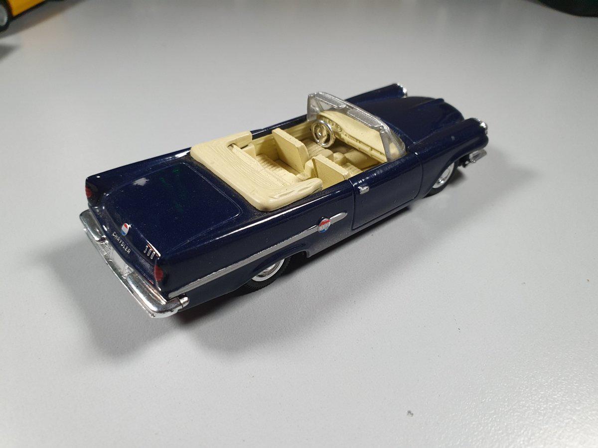 Chrysler 300 E Convertible 1959 New Ray 1/43 - Etsy