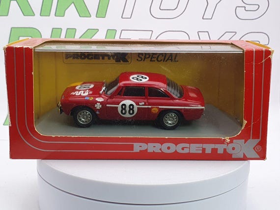 Alfa Romeo Giulia GTA Junior 1300 Progetto K 1/43 Red 1968 - Etsy