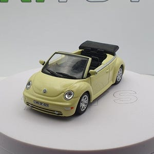 Toy Car Yellow Volkswagen Beetle - Etsy