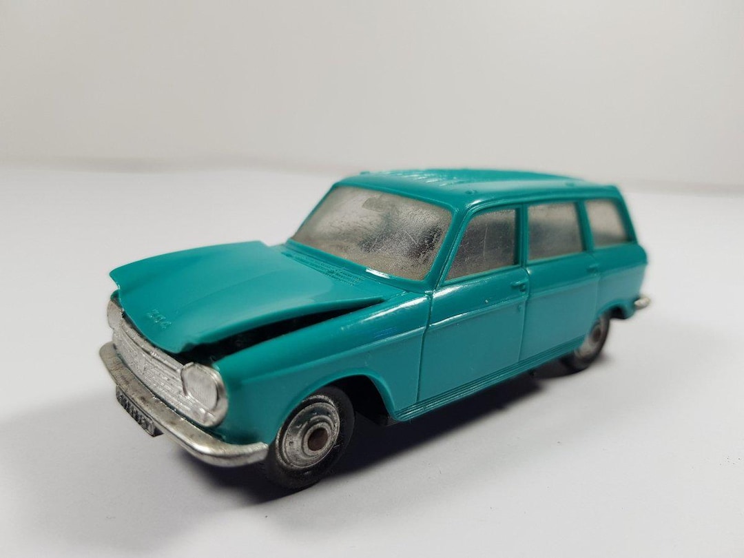 Miniature NOREV 1/43 - Break Peugeot 204 - Blanc Cassé, Boîte D'origine