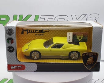 Miniature Lamborghini Miura P 400 S Mondo Motors 1/43 Voiture Collection