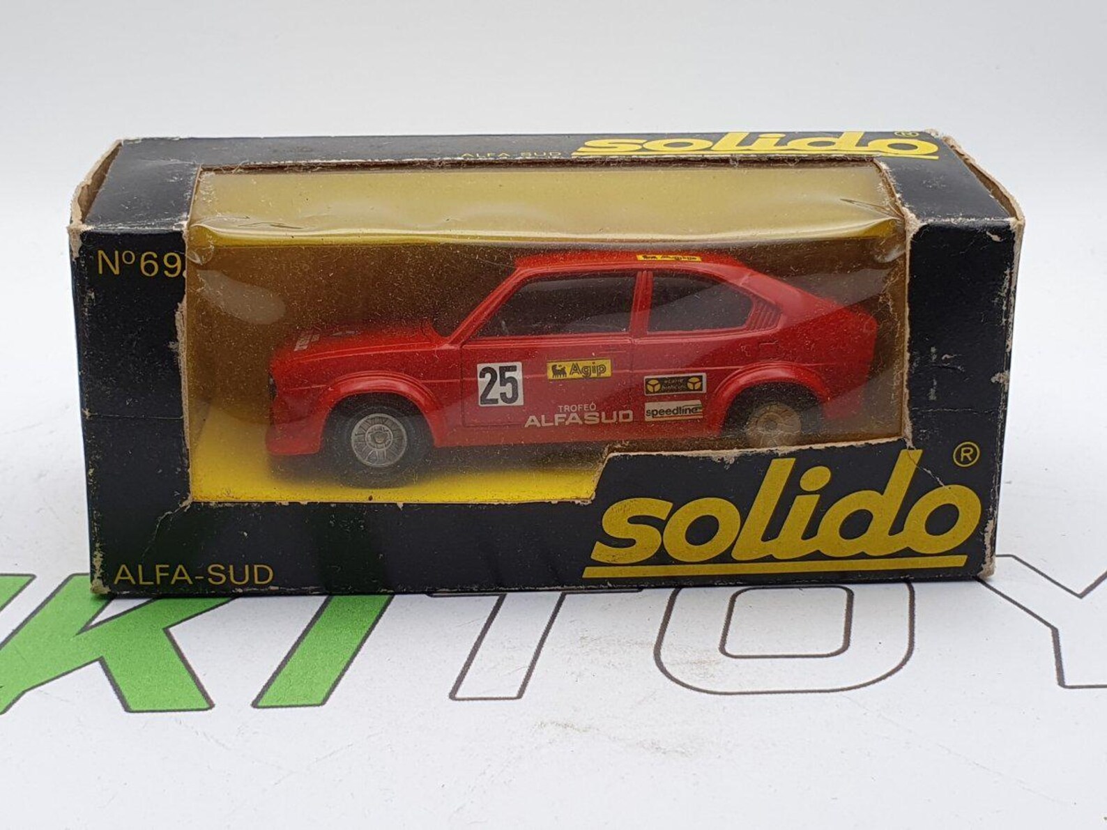 Miniature Die-cast Alfa Romeo Alfasud Cougar Par Solido 1:43 - Neuf En Vitrine - Muscle Car