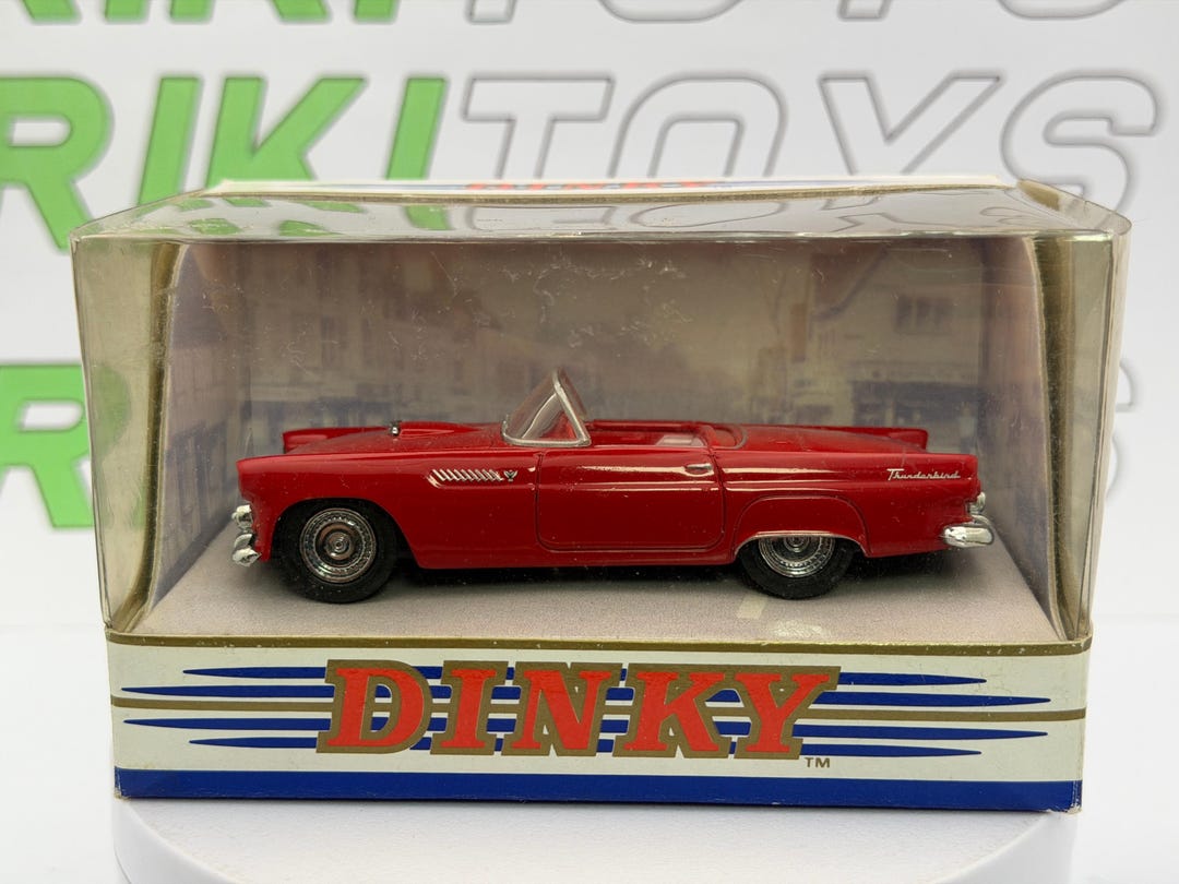 Ford Thunderbird Dinky 1/43 Red 1955 - Etsy