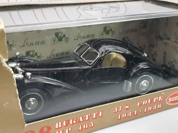 【SALL】レア!! ブガッティ 57 S クーペ ブルム 1/43 1934 ブガッティ 57 S クーペ ブルム 1/43 ブラック 1934 - Etsy 日本