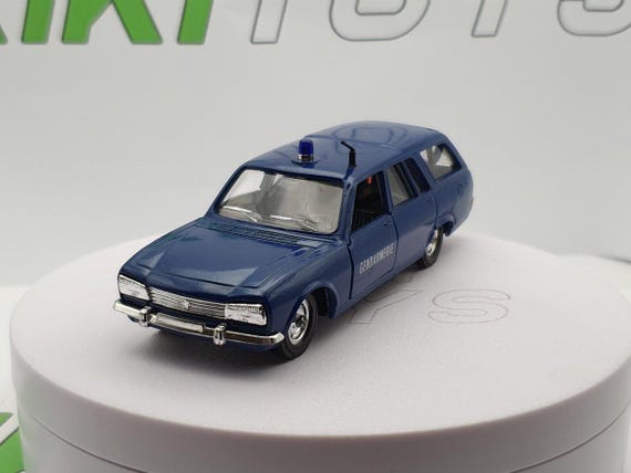 Solido 1:43 N°23 B - Peugeot 504 Break Gendarmerie - Collection Miniature