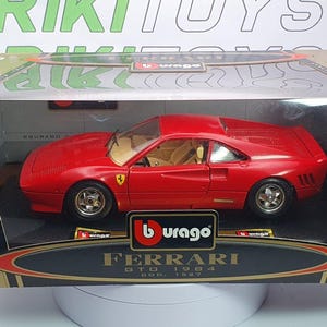 Ferrari 288 GTO Burago 1/24 Red