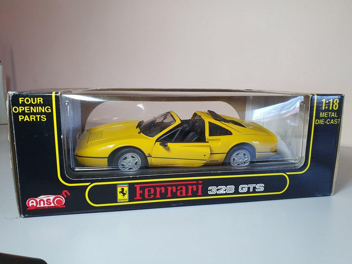 1⁄18 フェラーリ328GTB 1⁄18 Ferrari 328 GTB 1985 (Red) Diecast 1/18