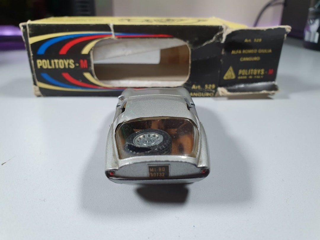 ミニカー POLITOYS-M ALFA ROMEO GIULIA CANGURO Alfa Romeo Giulia Canguro Politoys 1/43 With Box - Etsy UK
