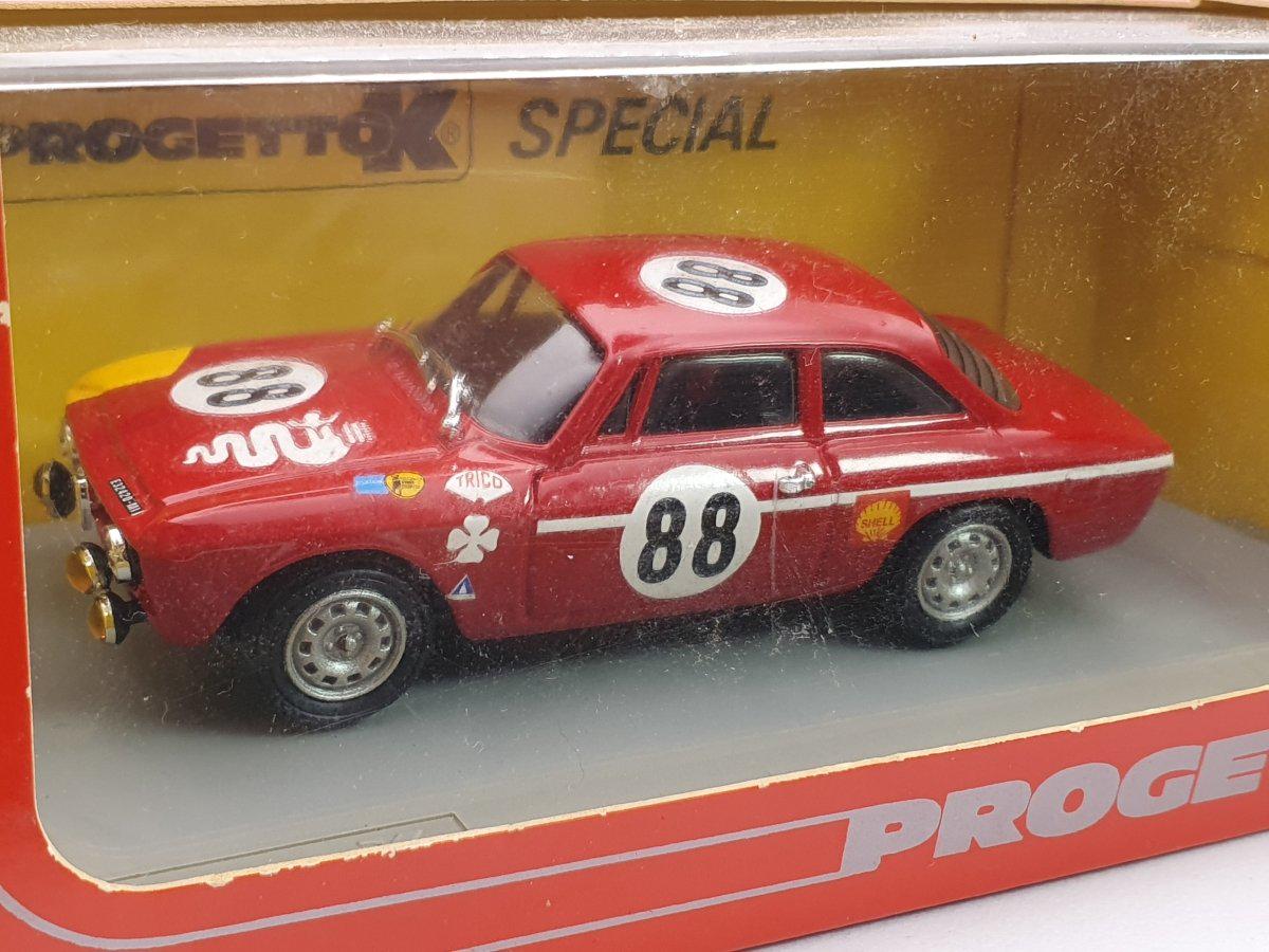 Alfa Romeo Giulia GTA Junior 1300 Progetto K 1/43 Red 1968 - Etsy