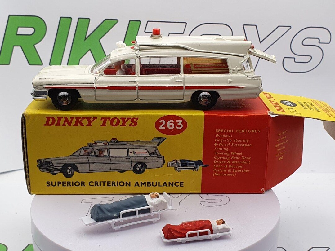 Dinky Toys Superior Criterion Ambulance - With Door And