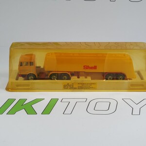 SHELL Mercedes EFSI 1/80 Tankbil Med Låda