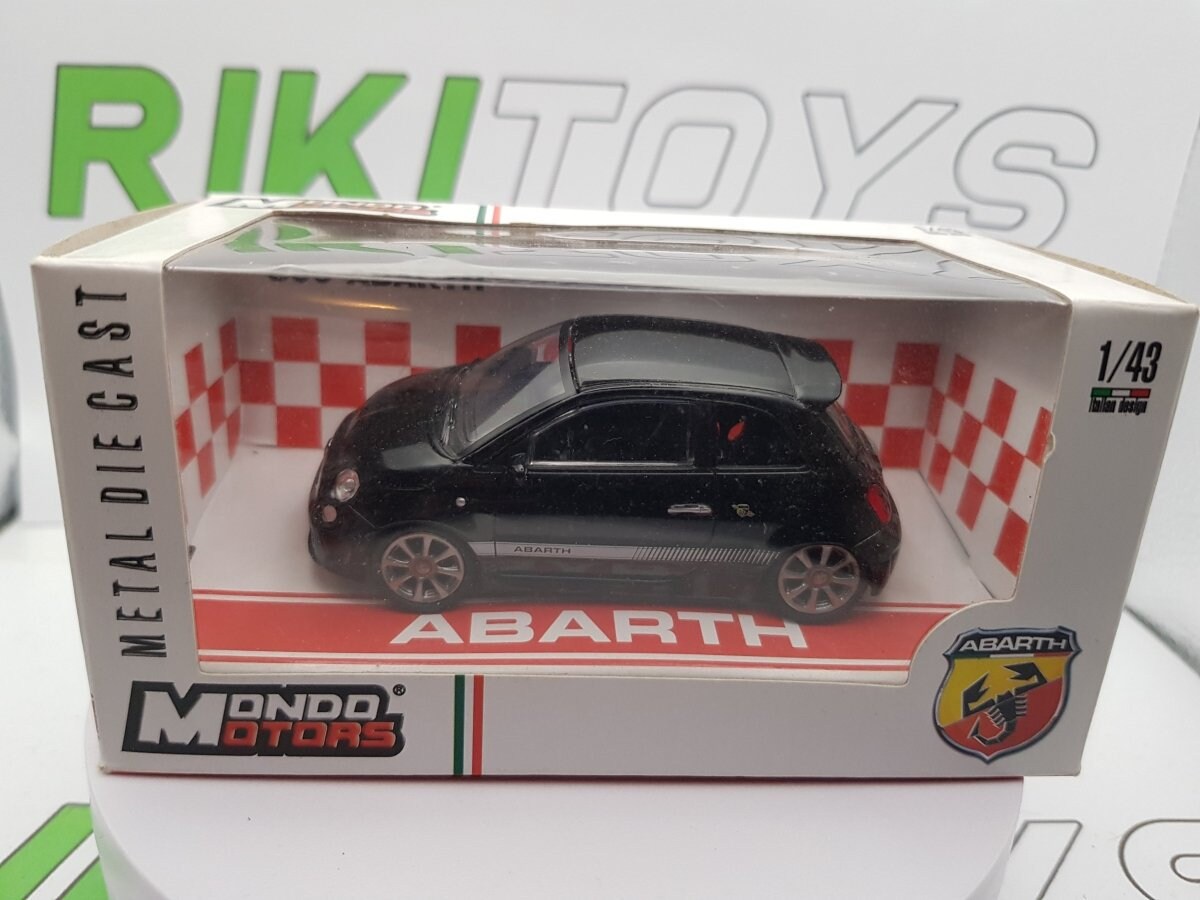 Fiat 595 Abarth Mondo Motors 1/43 With Box 