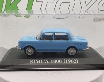 Miniature Solido Simca 1000 Rally - Échelle 1:43, Année 1970 - Occasion En Bonne Condition