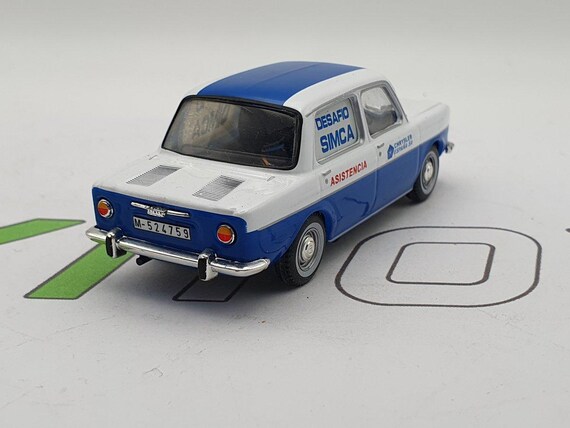 Miniature Norev Simca 1000 – Modèle De Collection D'occasion