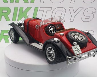 Mercedes Benz SSK Burago 1/24 Red 1928 - Etsy