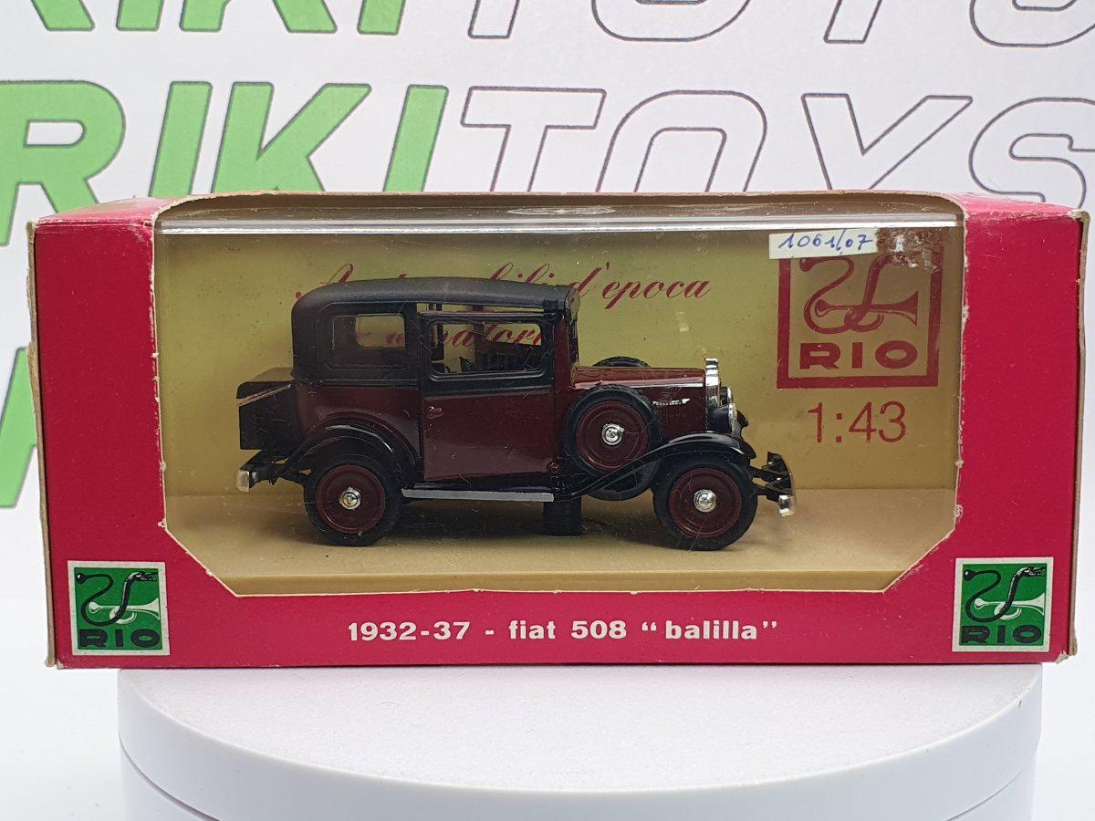 Fiat Balilla 3-speed Rio 1/43 Amaranth 1932 - Etsy