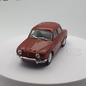 Miniature Renault Ondine 1961 Grise échelle 1/43 – Auto Plus, Occasion, Collection Vintage