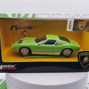 Lamborghini Miura SVJ Leo Models 1/43 With Box - Etsy